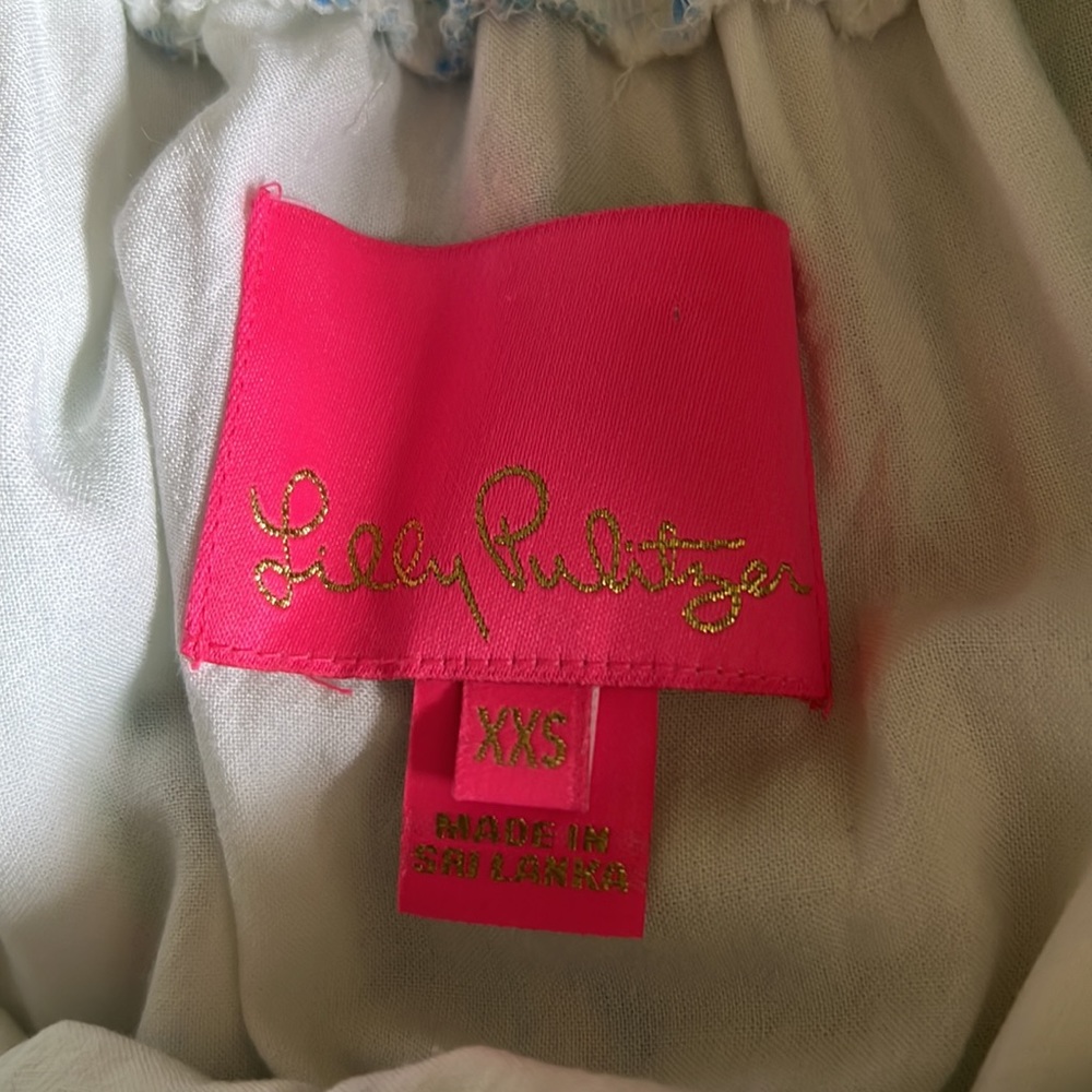 Lilly Pulitzer Mary Ellen off the shoulder dress XXS dress - Picture 5 of 9
